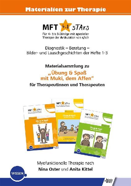 MFT 4-8 sTArs - Materialsammlung zu "Übung & Spaß mit Muki, dem Affen" für Therapeutinnen und Therapeuten