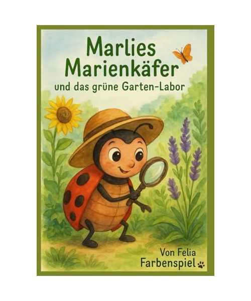 Marlies Marienkäfer und das grüne Garten‑Labor: interaktive Kinderbuch 4–7 Jahre