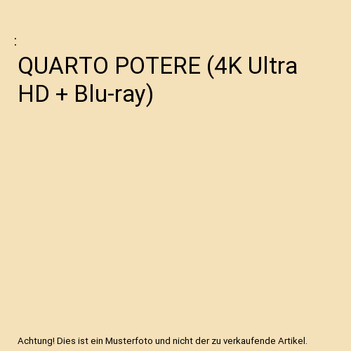 QUARTO POTERE (4K Ultra HD + Blu-ray)