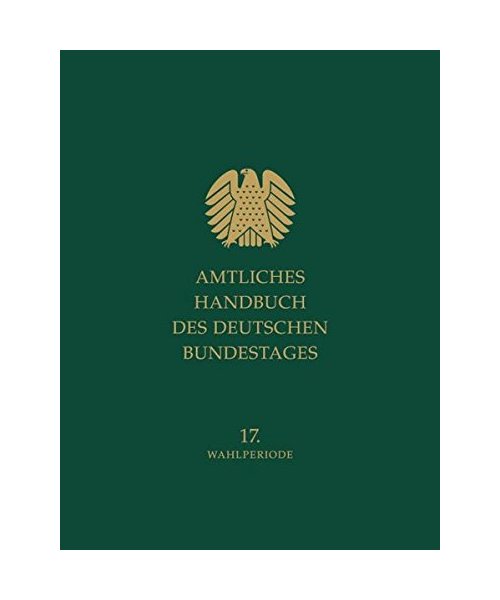 Amtliches Handbuch des Deutschen Bundestages 17. Wahlperiode