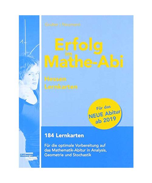 Erfolg im Mathe-Abi Lernkarten Hessen ab 2019