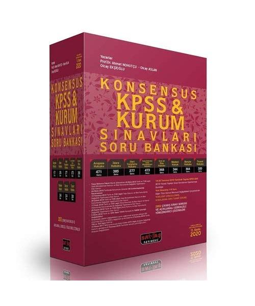 KONSENSUS KPSS Kurum S?navlar? Hukuk Soru Bankas? 2020