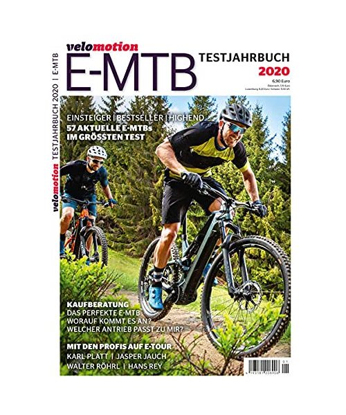 E-MTB Velomotion Testjahrbuch 2020