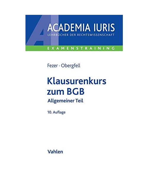 Klausurenkurs zum BGB