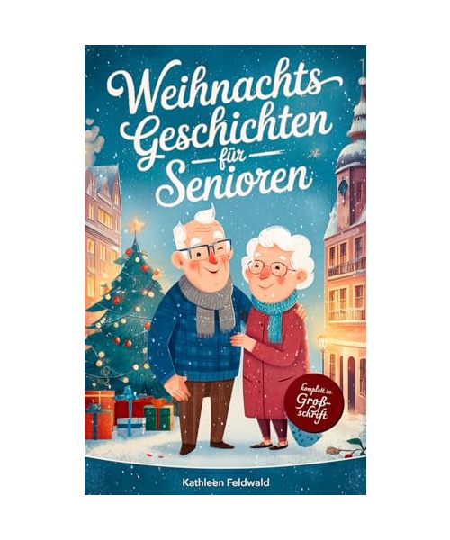 Weihnachtsgeschichten für Senioren: 24 herzerwärmende Kurzgeschichten in Großschrift zum Lesen oder Vorlesen – Ein Geschenk und Begleiter für die ... (Weihnachtsbücher für Senioren)