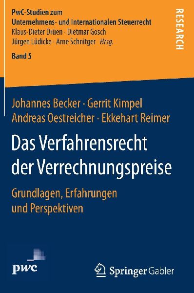 Das Verfahrensrecht der Verrechnungspreise