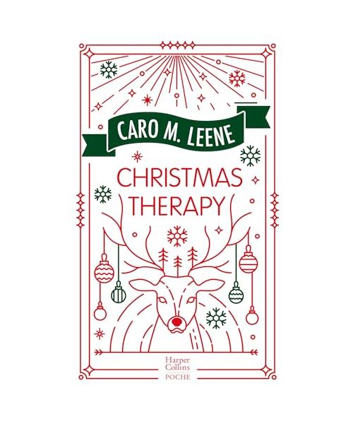 Christmas Therapy: Une romance de Noël en édition collector avec dorures pour les fêtes de fin d'année