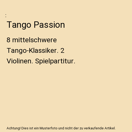 Tango Passion