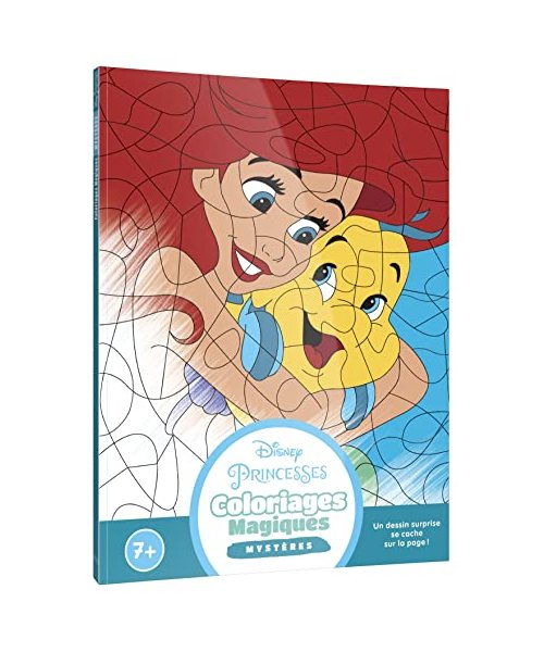 DISNEY PRINCESSES - Coloriages magiques - Mystères