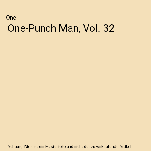 One-Punch Man, Vol. 32
