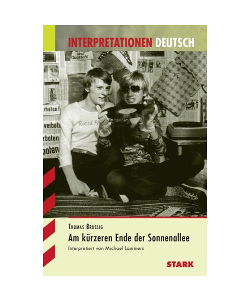 Am kürzeren Ende der Sonnenallee. Interpretationshilfe Deutsch