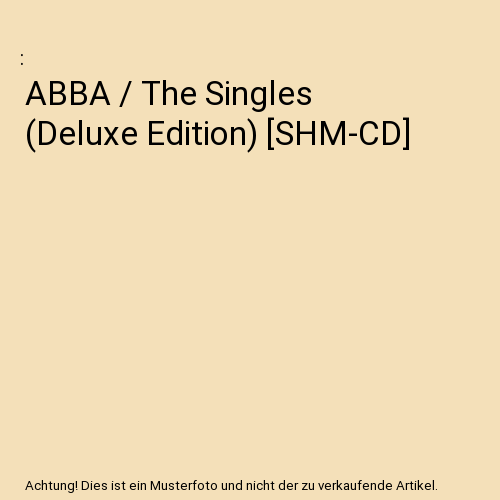 ABBA / The Singles (Deluxe Edition) [SHM-CD]