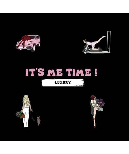 It's Me Time: Luxury Edition ! Trendy and Relaxing Coloring Book for Adults and Teens | Satisfying, Stress-Relief, and Aesthetic Designs for All Skill Levels