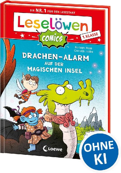 Leselöwen Comics 1. Klasse - Drachen-Alarm auf der magischen Insel