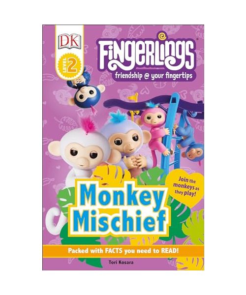 DK Readers Level 2: Fingerlings: Monkey Mischief