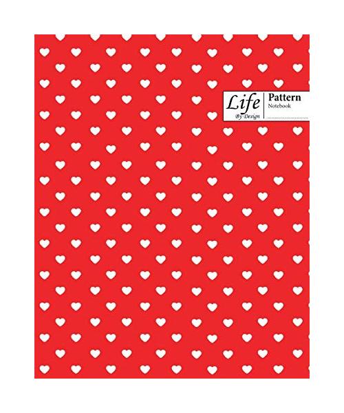 Hearts Pattern Composition Notebook