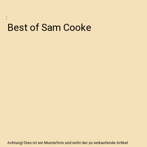 Best Of Sam Cooke