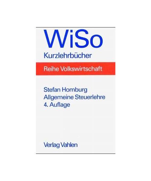 Allgemeine Steuerlehre.