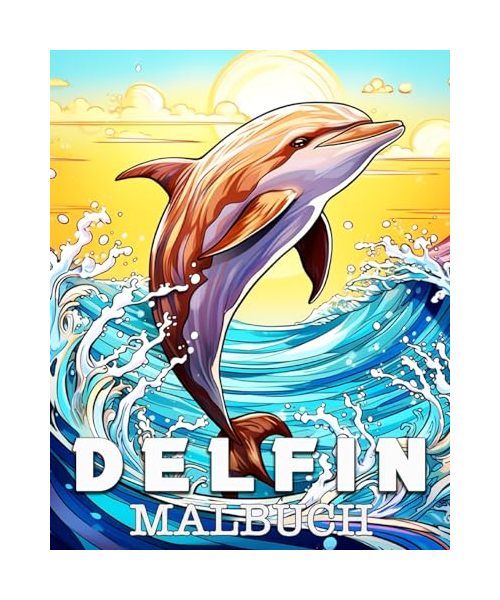 Delfin Malbuch