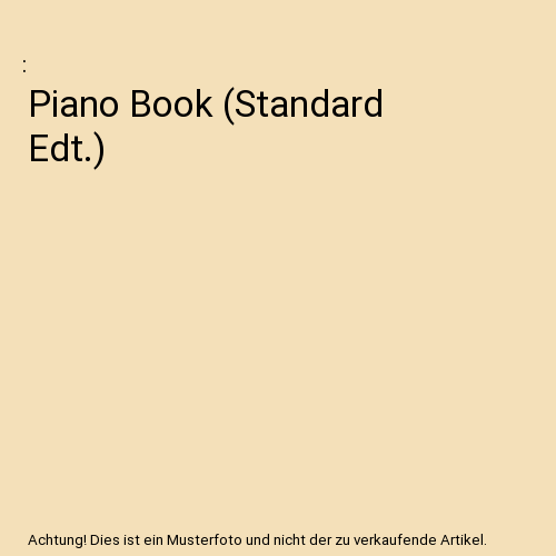 Piano Book (Standard Edition)