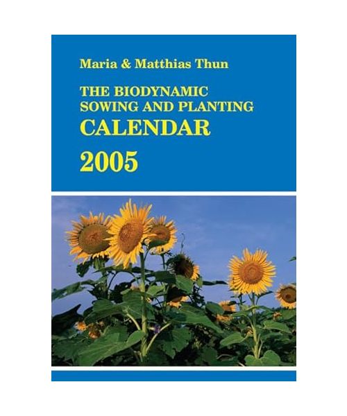 Bd Sowing & Planting Calendar 2005