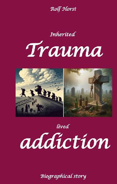 Inherited trauma - lived addiction: Alcoholic, traumatised, tragedies, Prenatal trauma, addiction, therapist, psychiatrist, fear, anger, pain, suicide, illegitimate child, divorce, rehab,