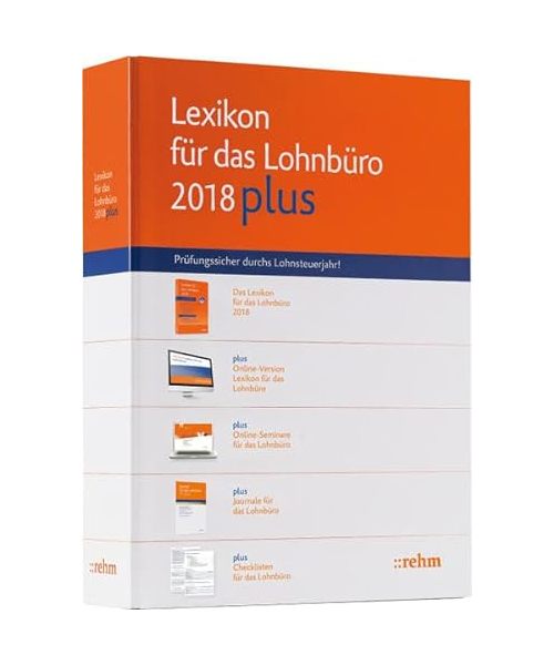 Lexikon fÃ¼r das LohnbÃ¼ro 2018 plus