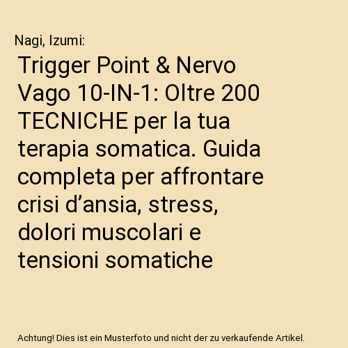 Trigger Point & Nervo Vago 10-IN-1