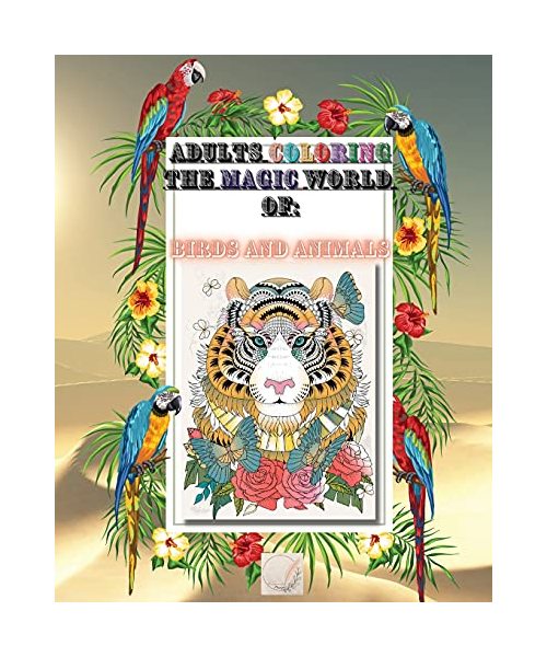 Adult coloring The magic world of
