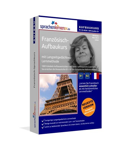 Sprachenlernen24.de Französisch-Aufbau-Sprachkurs. CD-ROM