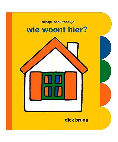 nijntje schuifboekje wie woont hier?