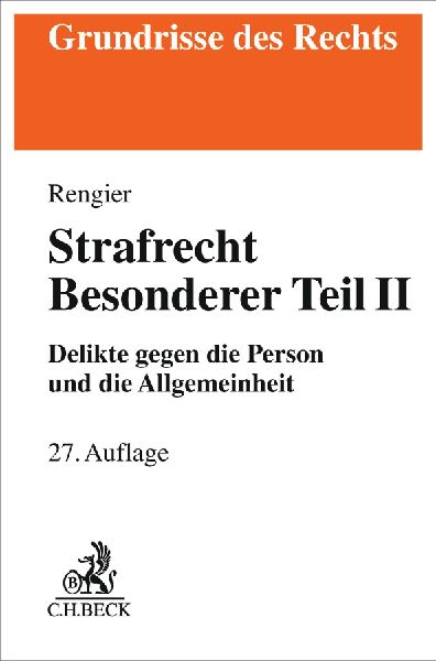 Strafrecht Besonderer Teil II
