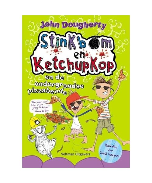 Stinkbom en ketchupkop en de ondergrondse pizzabende