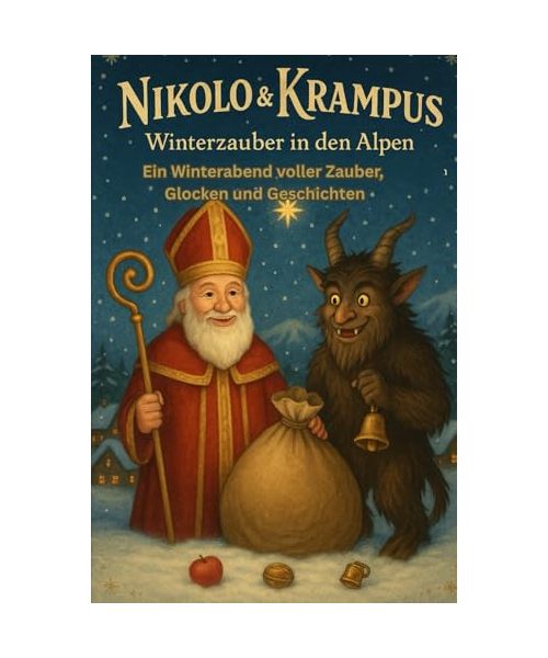Nikolo & Krampus – Winterzauber in den Alpen: Ein Kinderbuch mit Geschichten, Bräuchen & Mitmachseiten