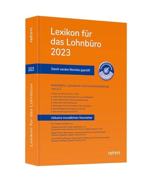 Lexikon für das Lohnbüro 2023