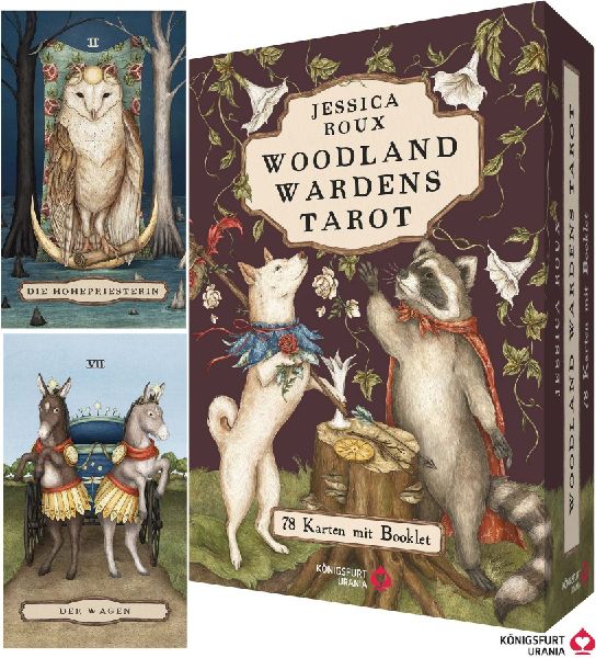 Woodland Wardens Tarot - Set mit Booklet u. 78 Karten
