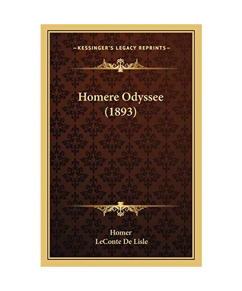 Homere Odyssee (1893)