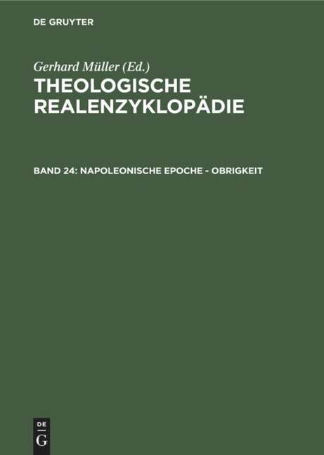 Napoleonische Epoche - Obrigkeit