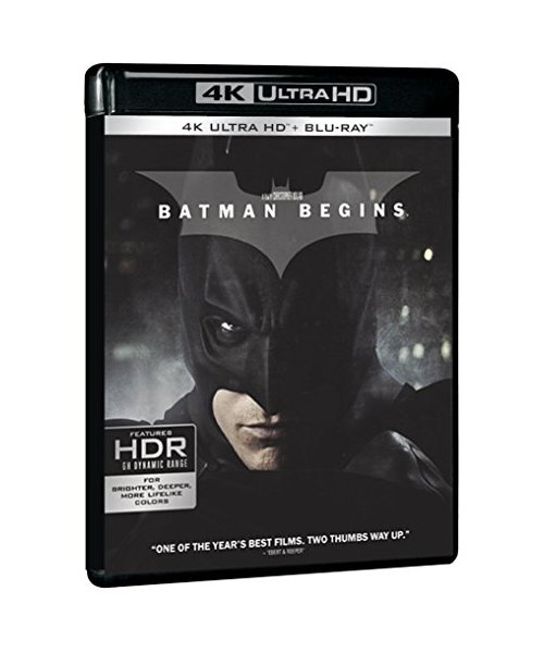Batman begins 4k ultra hd [Blu-ray] [FR Import]
