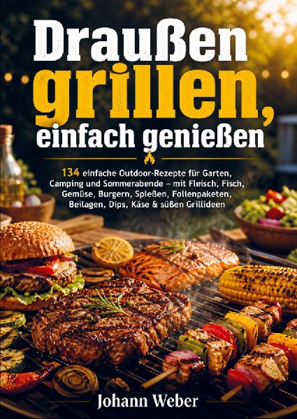 Draußen grillen, einfach genießen