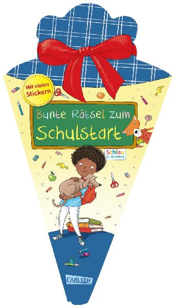 Schlau für die Schule: Bunte Rätsel zum Schulstart (Schultüte 2025 blau)