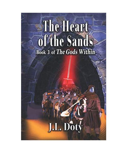 The Heart of the Sands: Epic Fantasy of Magic, Witches and Demon Halfmen (The Gods Within, Band 3)