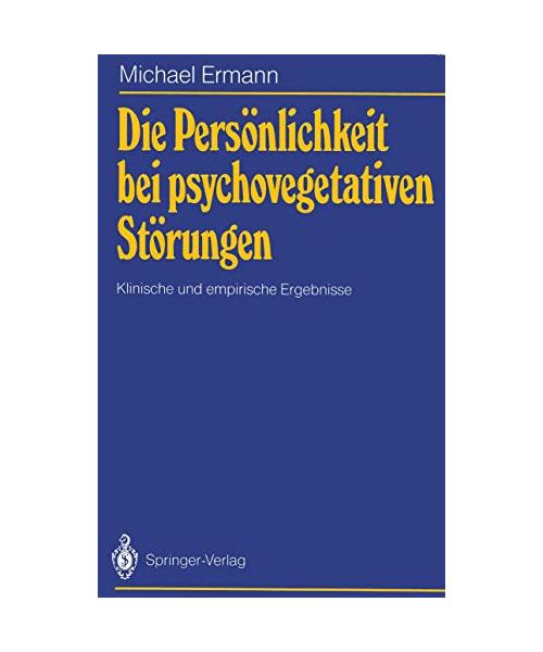 Die Persönlichkeit bei psychovegetativen Störungen
