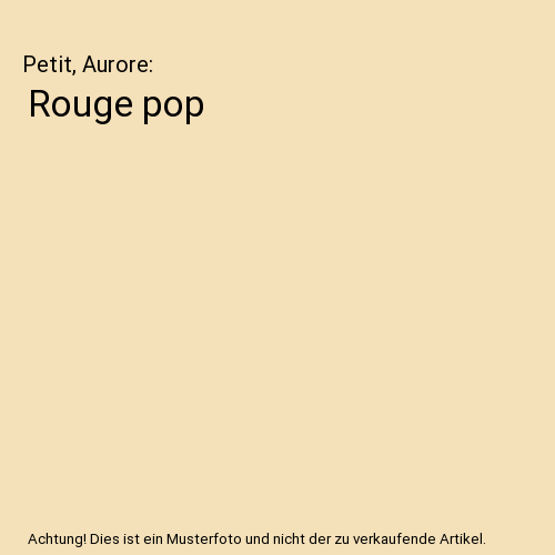 Rouge pop