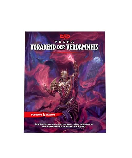 Dungeons & Dragons – Vecna Vorabend der Verdammnis | D&D-Kampagne für die Stufen 10-20 | RPG-Abenteuerbuch (Deutsche Version)