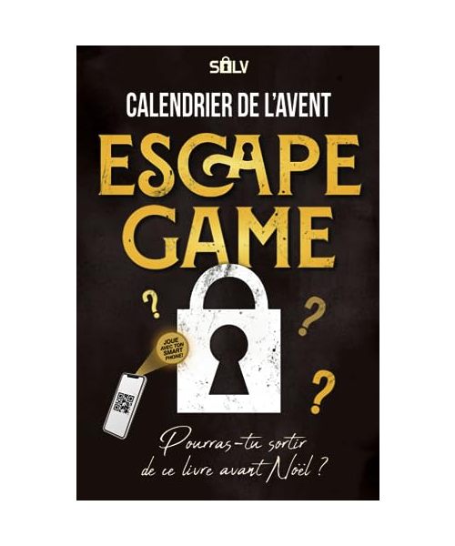 Calendrier de l’Avent Escape Game: Livre Jeux pour adultes avec 24 énigmes interactives à résoudre en attendant Noël