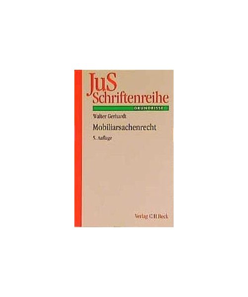 Mobiliarsachenrecht