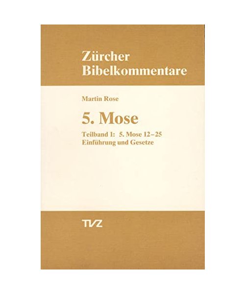 5. Mose Deuteronomium