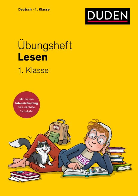 Übungsheft - Lesen 1. Klasse: Mit neuem Intensivtraining, Stickern und Lernerfolgskarten (Übungshefte Grundschule Deutsch)