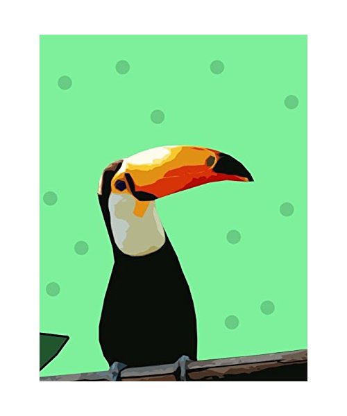 Toucan Notebook: Notebook with 150 lined pages